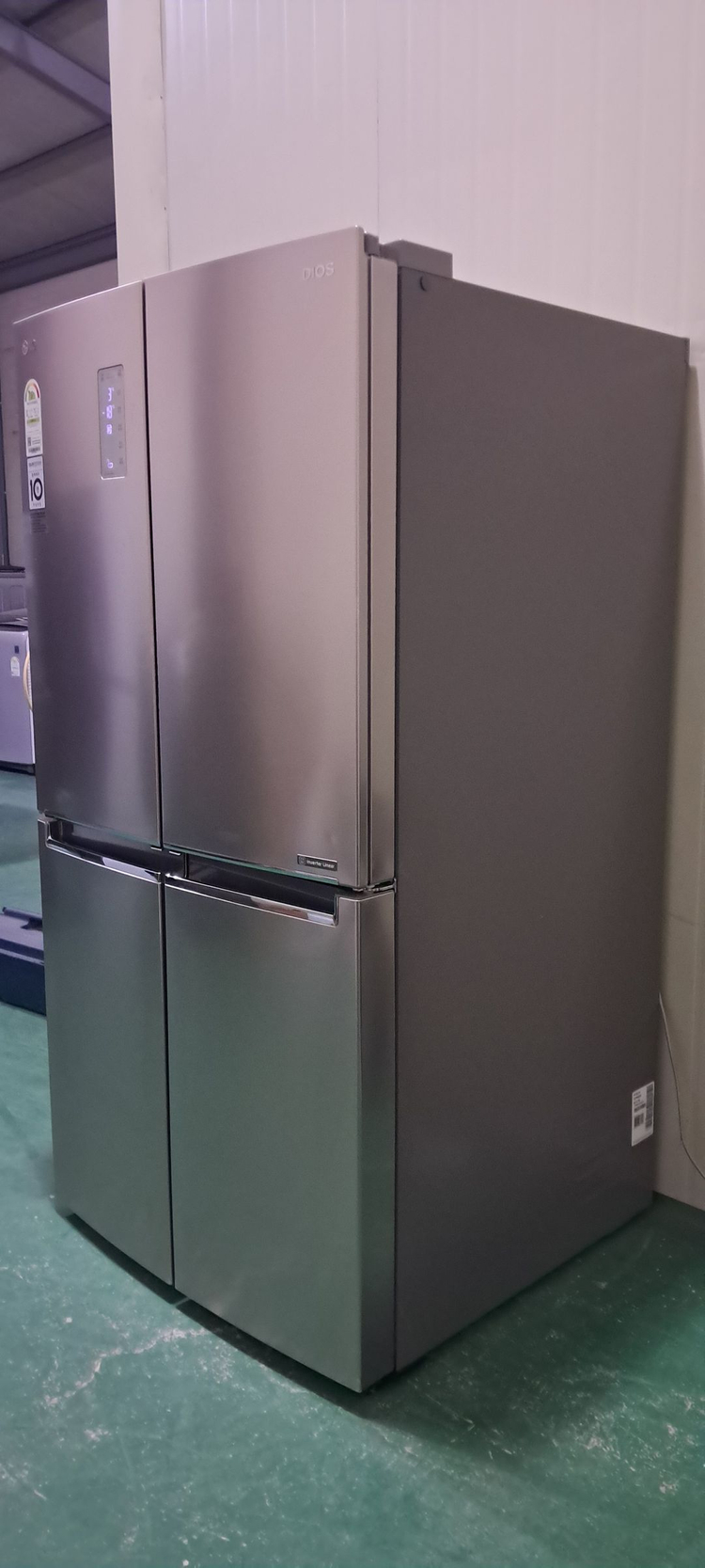1618 엘지디오스 870L 4도어양문형냉장고(메탈)--2