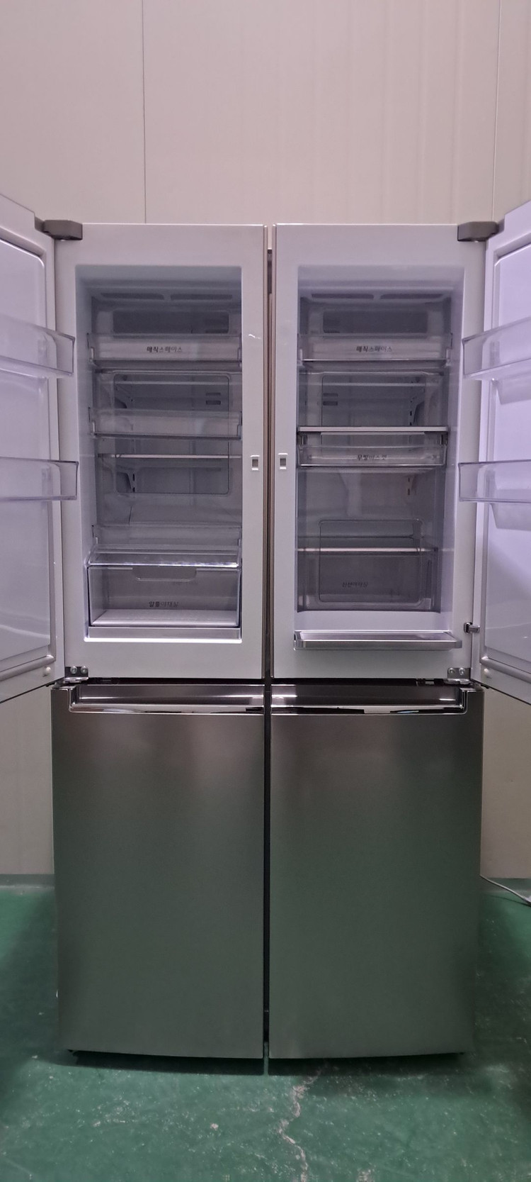 1618 엘지디오스 870L 4도어양문형냉장고(메탈)--3