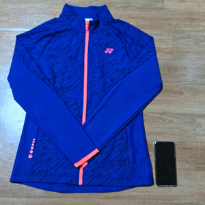 여.90) 요넥스 여성 배드민턴 집업 YONEX / 실내스포츠 탁구 트레이닝 헬스