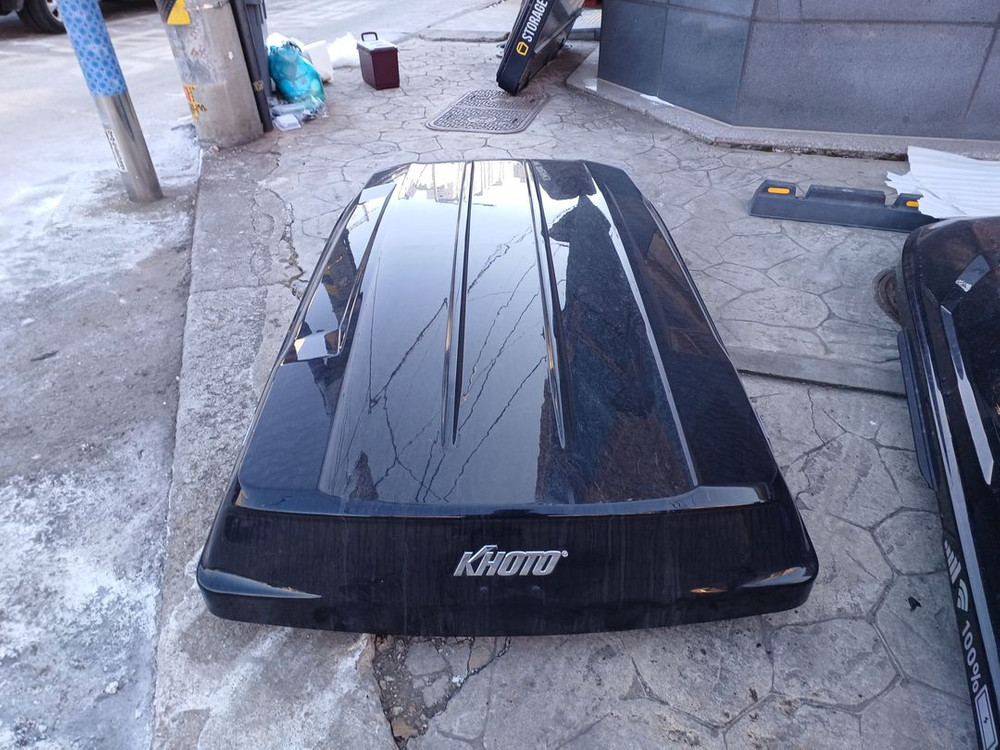 싼타페MX5 코토 일체형루프박스 블랙유광(상태 A급)--1