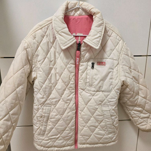 휠라 키즈 양면 퀼팅 자켓 (120)