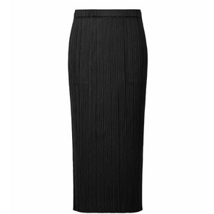 플리츠플리즈 블랙 스커트 베이직 3사이즈