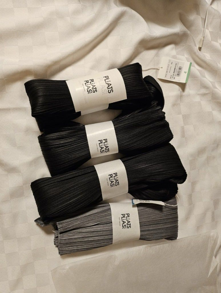 플리츠플리즈 블랙 스커트 베이직 3사이즈--1