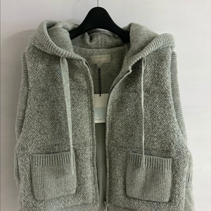 보브 부클레 후드 다운배스트 새상품