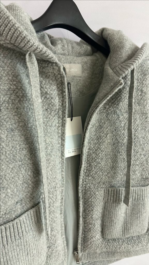 보브 부클레 후드 다운배스트 새상품--1