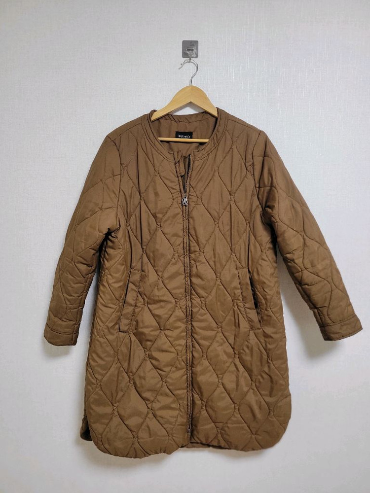 퀼팅 롱패딩 이미지