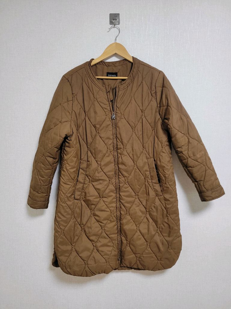 퀼팅 롱패딩 이미지