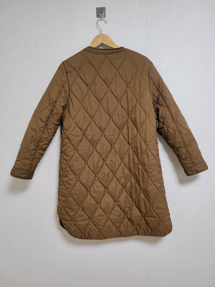 퀼팅 롱패딩 이미지