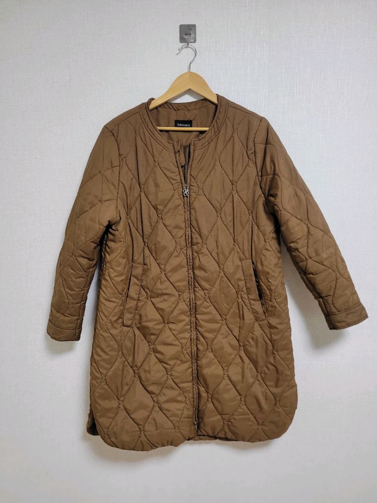 퀼팅 롱패딩 이미지