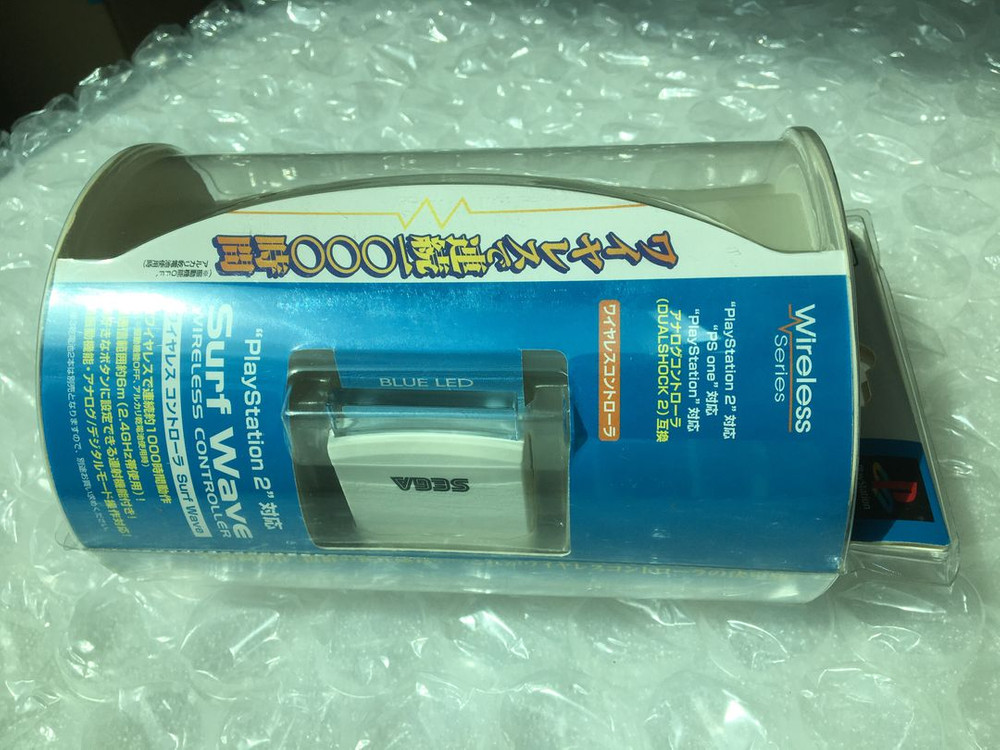 PS2 플스2 플레이스테이션2 무선 컨트롤러 서프웨이브 미개봉 신품 패드 플레이스테이션--2