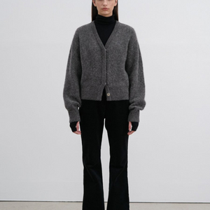 인사일런스 모헤어 가디건