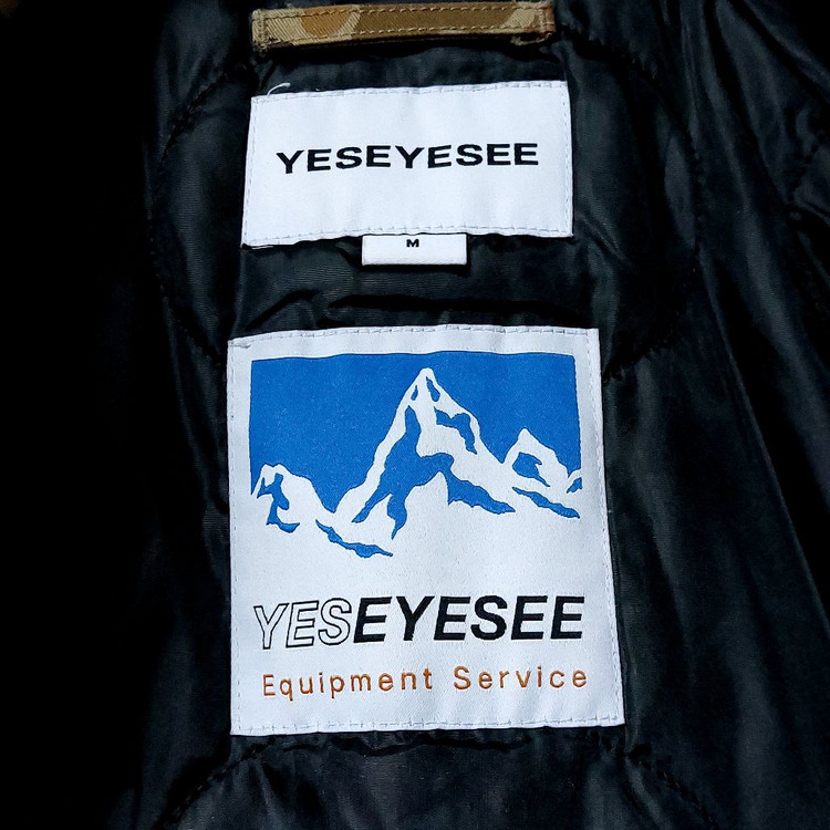 예스아이씨 카모 누빔자켓 큰M--8