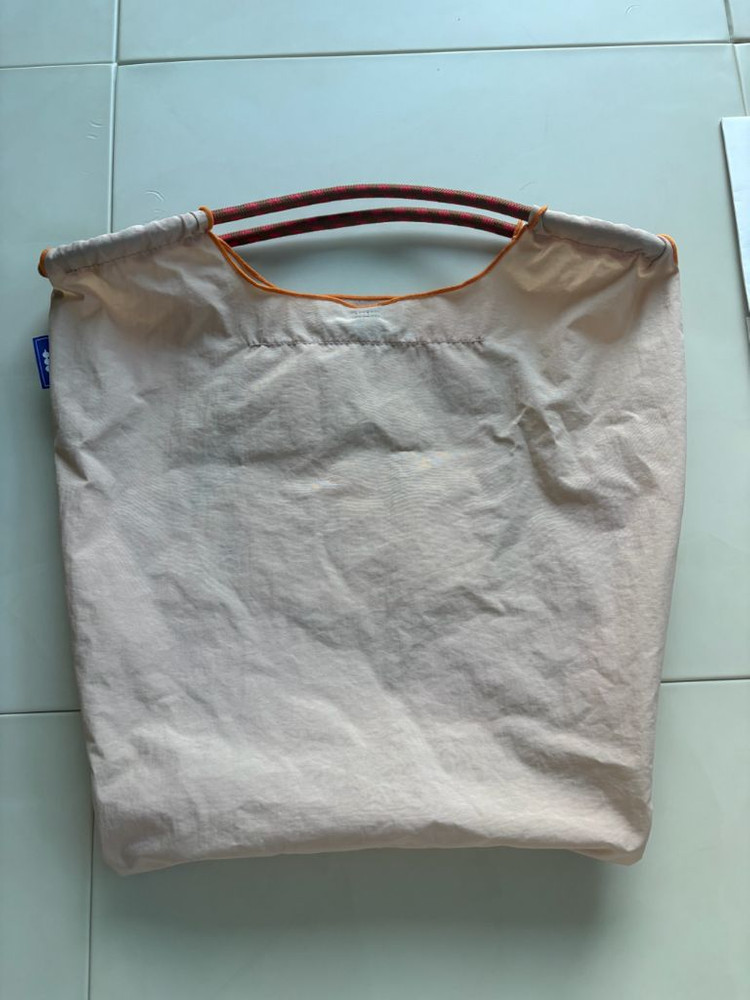 정품 볼앤체인 일본자수 에코백 M--5