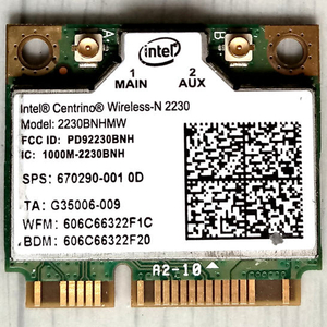 인텔 센트리노Wireless-2230BNHMW노트북 무선랜카드