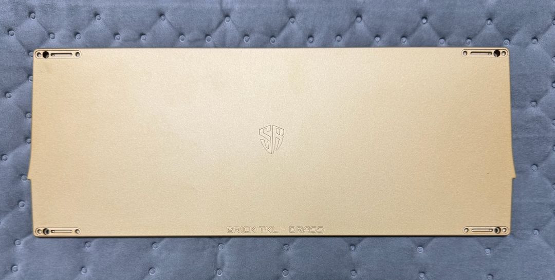 Brick 브릭 TKL 황동하판, 상판2개 커스텀 키보드 팝니다.--1