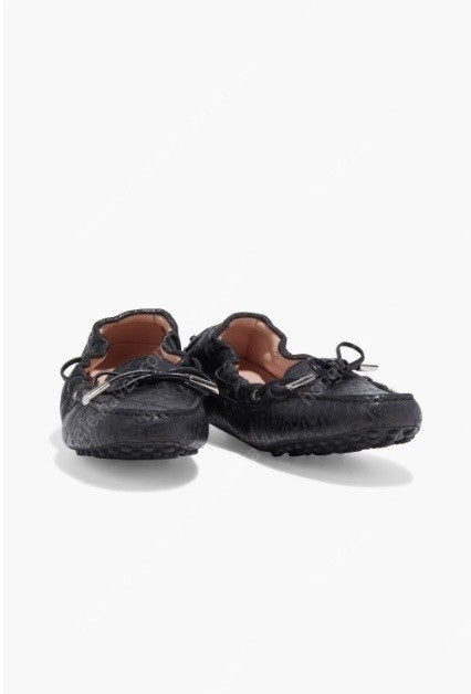 토즈 Tods 헤븐 로고 가죽 드라이빙 슈즈 이미지