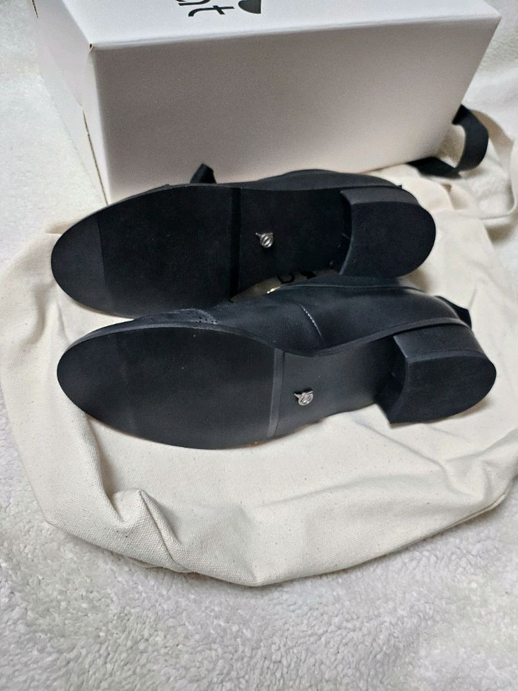 아크로밧x오리 AMALPI OXFORD 로퍼 블랙 240 이미지