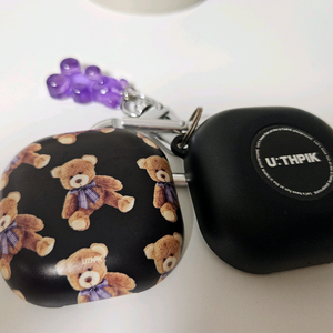 갤럭시 버즈 프로 곰돌이 케이스 + 키링