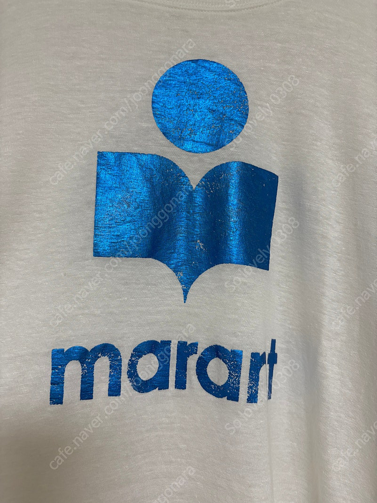 이자벨마랑 글로위아 렌넨 로고 티셔츠 이미지