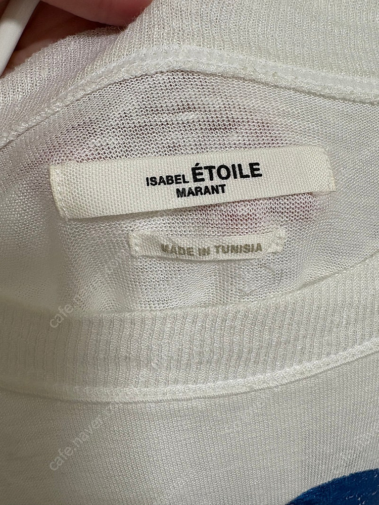 이자벨마랑 글로위아 렌넨 로고 티셔츠 이미지