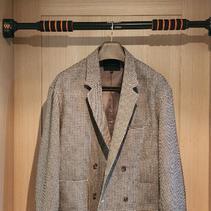 니코앤 하운드투스 체크 모직자켓 M