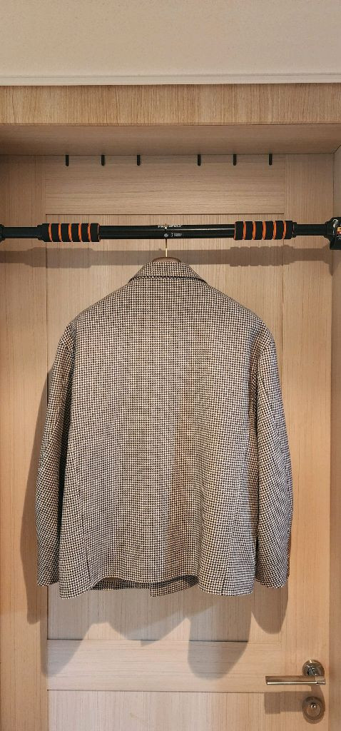 니코앤 하운드투스 체크 모직자켓 M--1