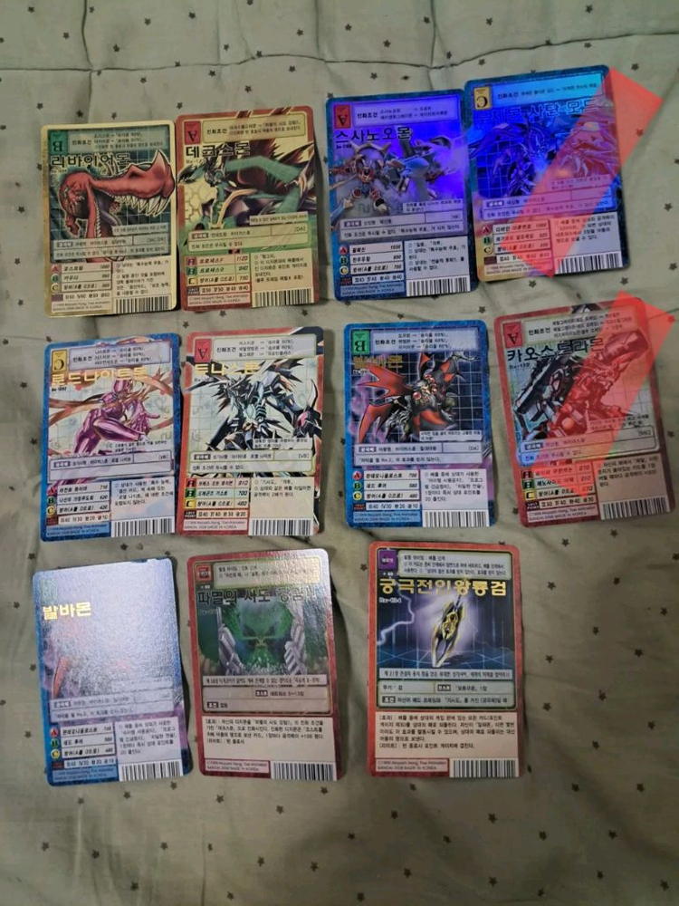 디지몬 카드 대량 판매합니다--1