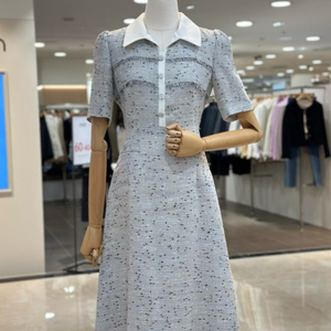 23 잇미샤 플레어 트위드 원피스 55 이미지