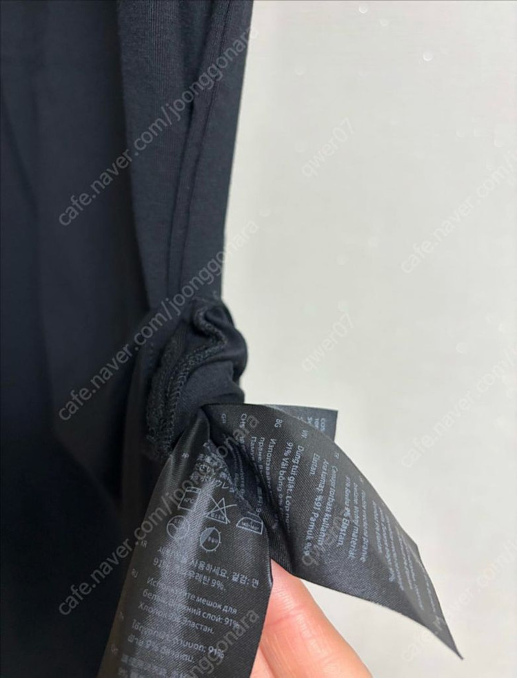 코스 블랙 원피스--3