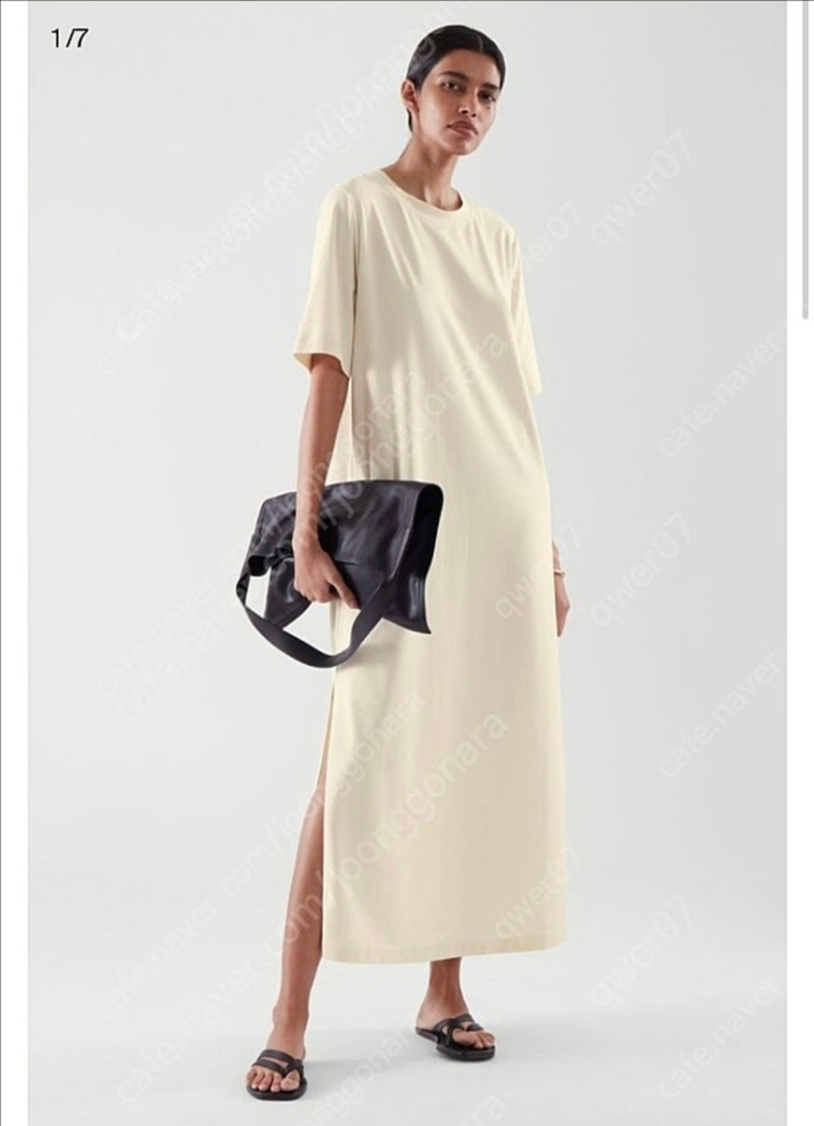 코스 블랙 원피스--4