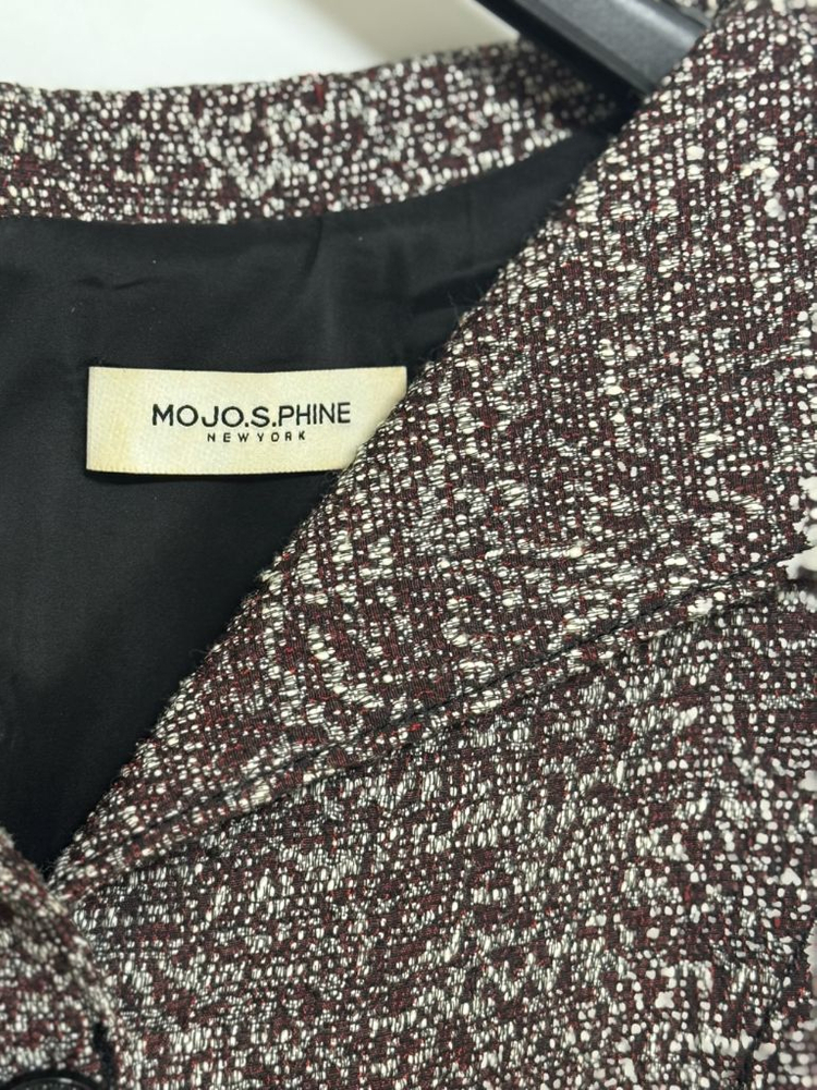 모조에스핀 트위드 원피스--3