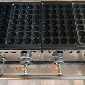 4구 타코야끼 버너+판