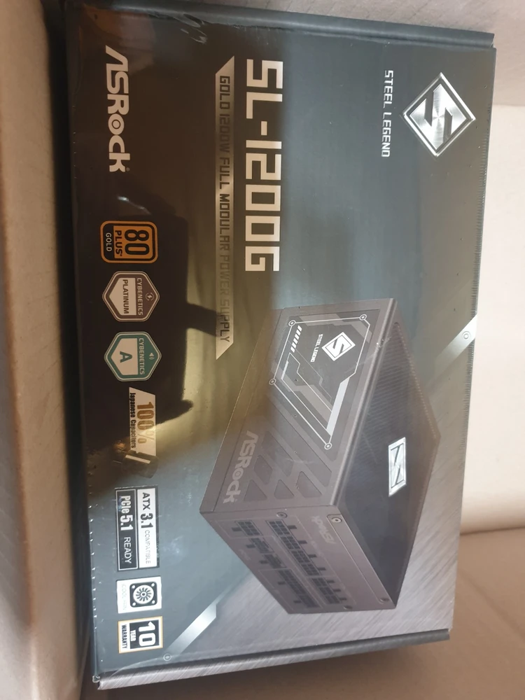 미개봉 ASrock Steel Legend 1200G 80PLUS 1200W 80PLUS 골드 - 안심되는 중고거래