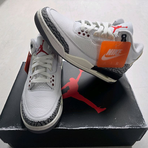 조던 3 레트로 화이트 시멘트 리이매진드260