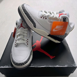 조던 3 레트로 화이트 시멘트 리이매진드260