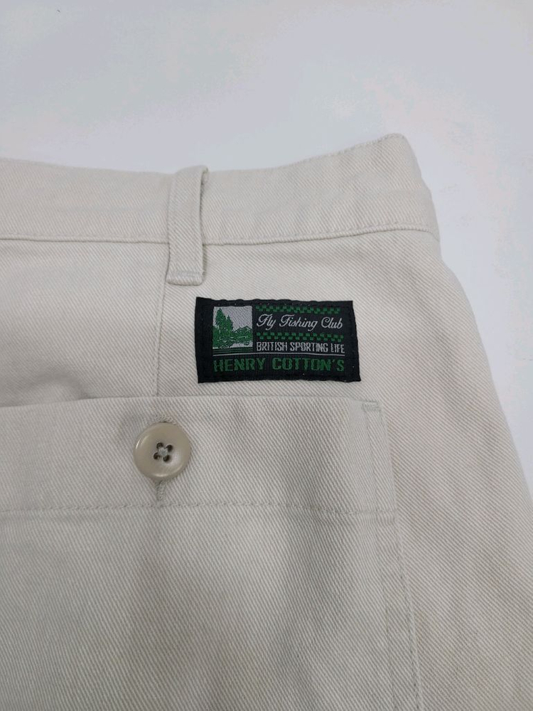 Henry Cottons 25SS 헨리코튼 와이드 플리츠 팬츠 /남 82 베이지--5