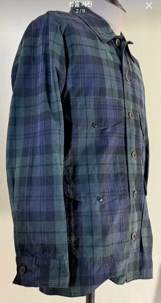 FILSON 블랙워치 왁스 자켓 Made in USA 105 C.C. Filson 이미지