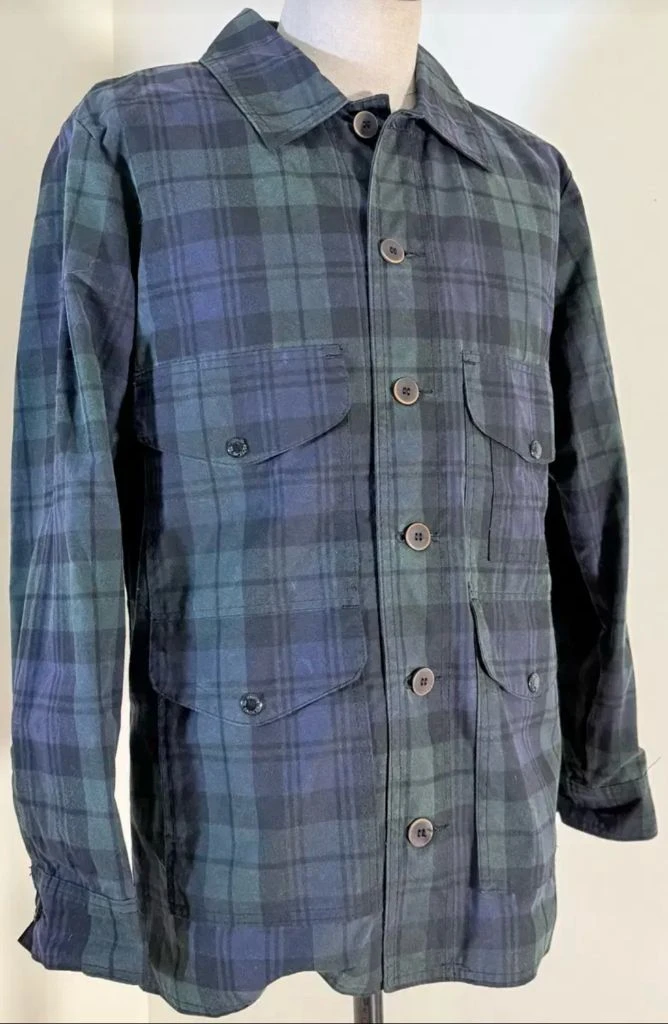FILSON 블랙워치 왁스 자켓 Made in USA 105 C.C. Filson 이미지