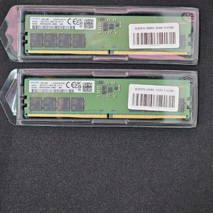 삼성램 DDR5 5600 32GB (16GB X 2개) 판매합니다