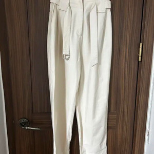 ORR 오르 면 벨티드 팬츠 S 베이지 (벨트포함)