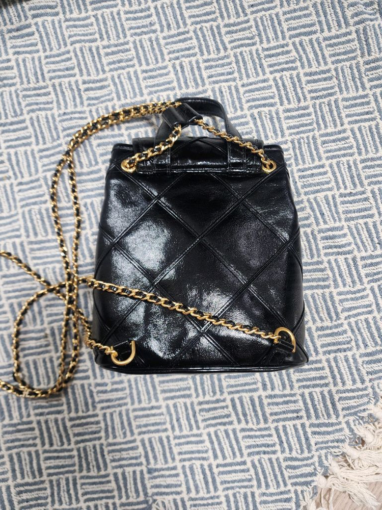 TIME 타임 엠블럼 쓰리웨이 백 새상품 (한섬 백팩 숄더백 오브제 랑방 가방--2