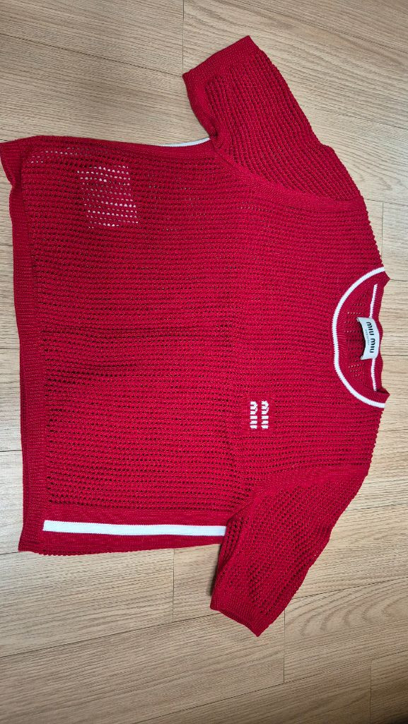 미우미우 크롭니트--2