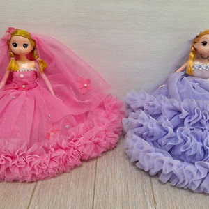 30cm 드레스 인형 2개 일괄 이미지