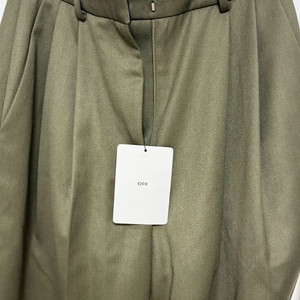 ORR 오르 버뮤다 울 슬랙스 카키S(새제품)