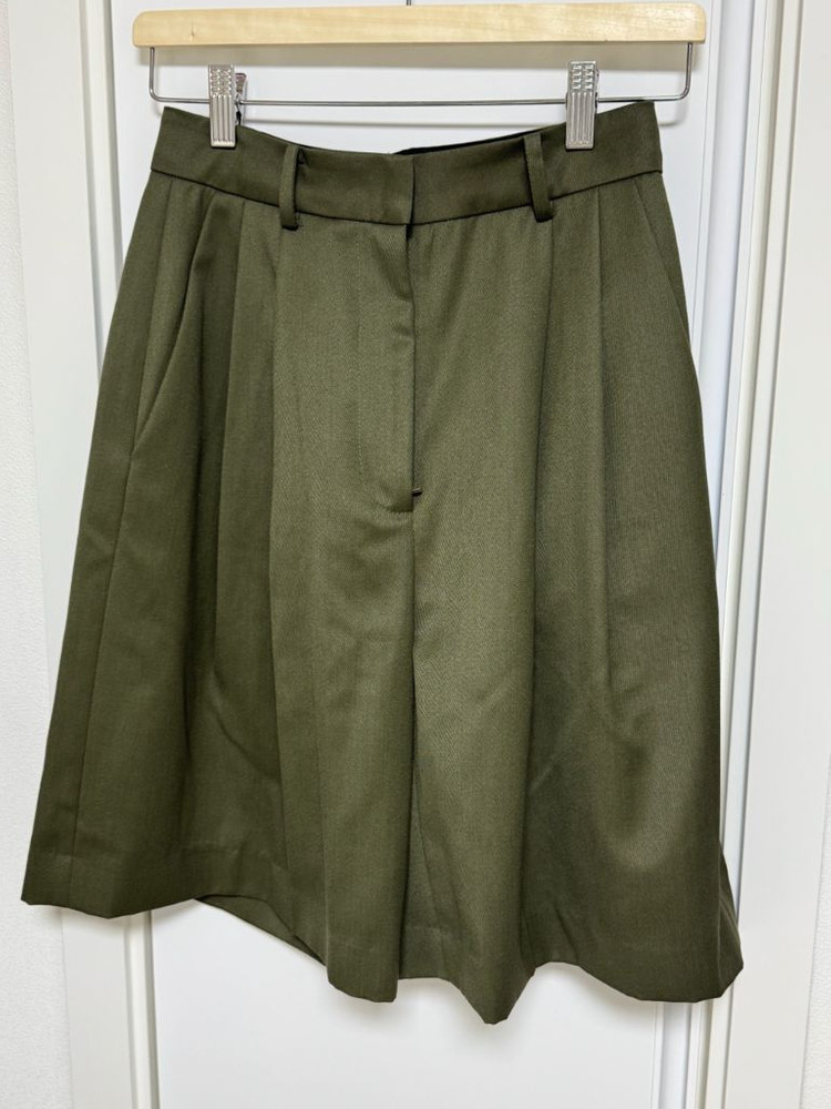 ORR 오르 버뮤다 울 슬랙스 카키S(새제품)--1