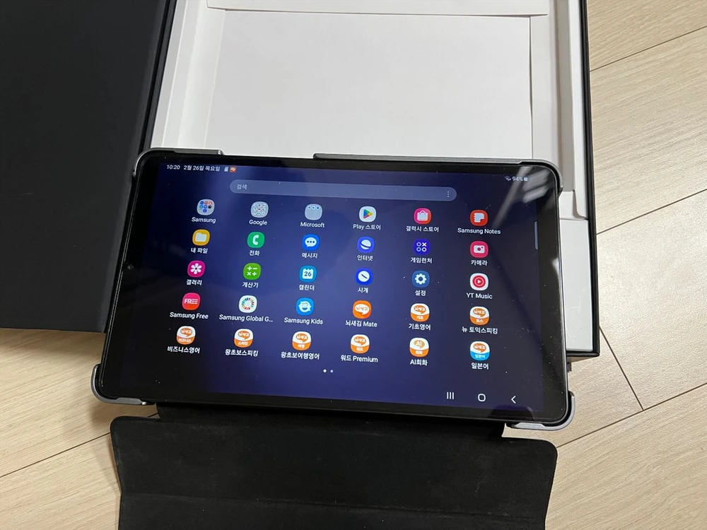 뇌새김 태블릿pc 중국어 일본어 영어 포함 BR-8400 이미지