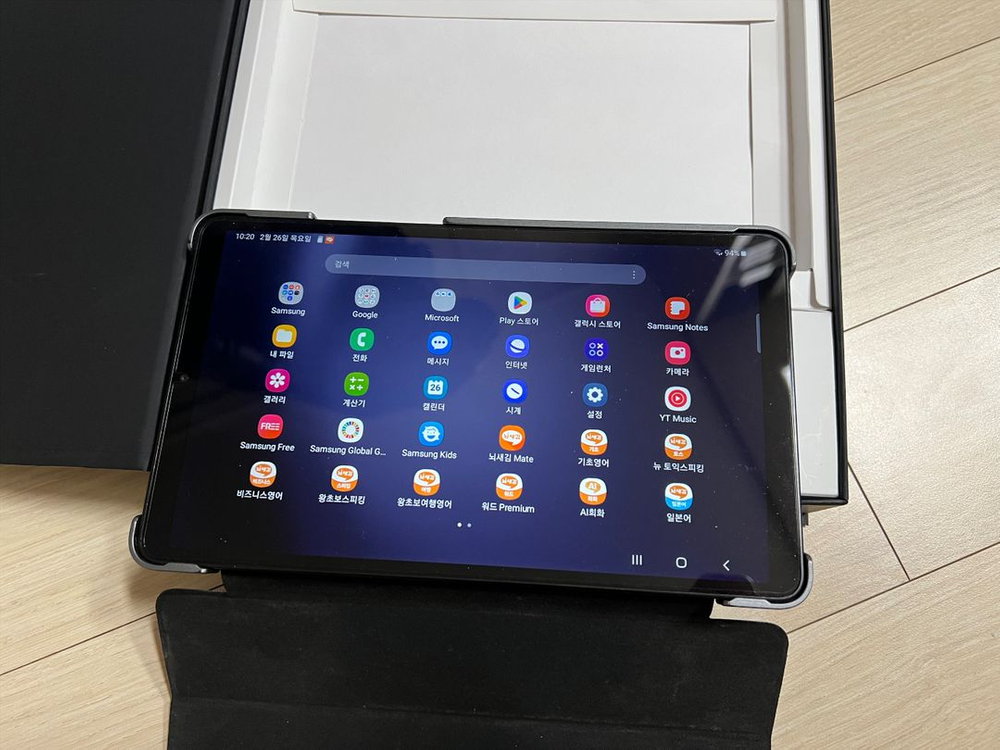뇌새김 태블릿pc 중국어 일본어 영어 포함 BR-8400 이미지