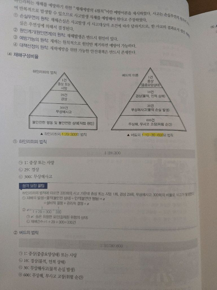 산업안전기사 필기 교재 세트--2