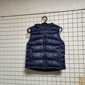 빈폴(밀리터리형/오리털)패딩조끼(아동130)