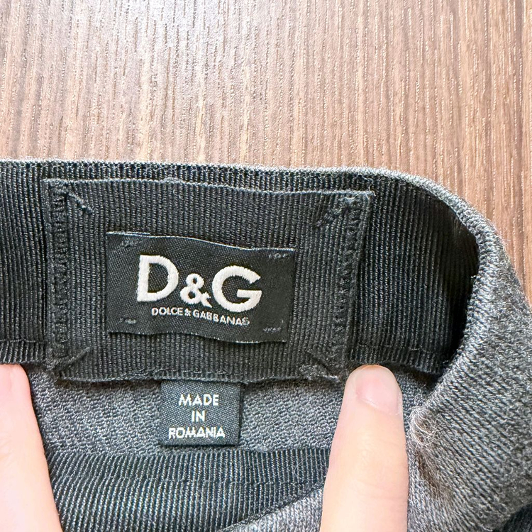 돌체앤가바나 미디스커트 치마--1